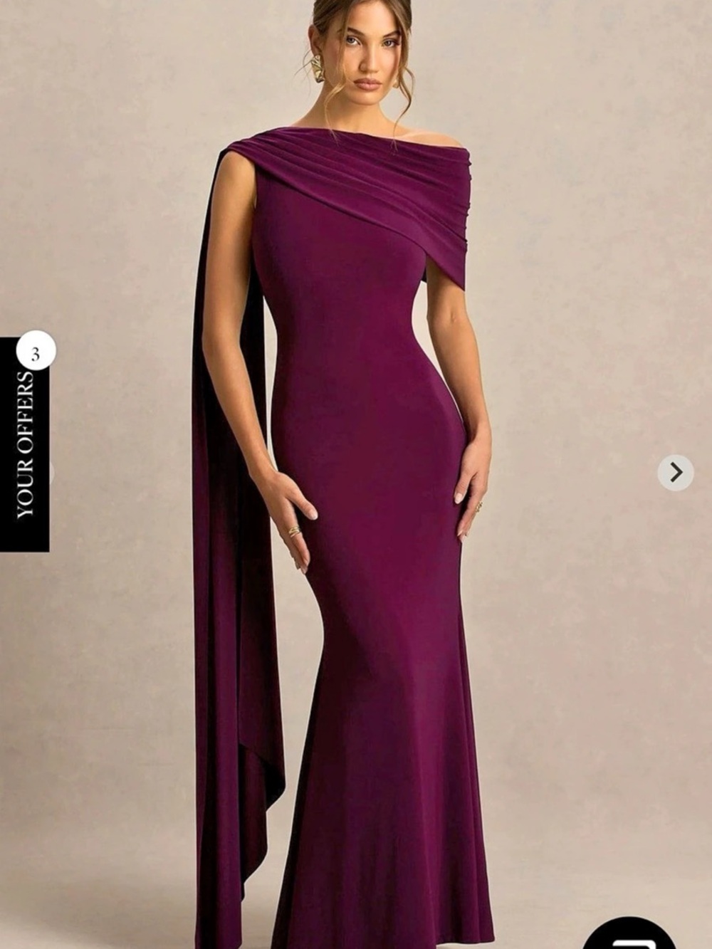Purple Maxi Dress Like New